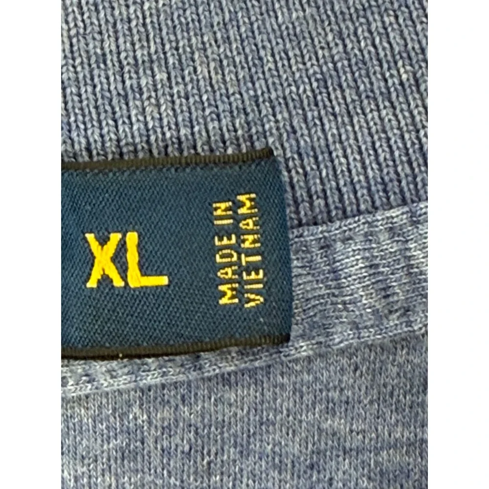 Polo Ralph Lauren Mens XL Heather Blue Short Sleeve Soft Touch Polo Shirt